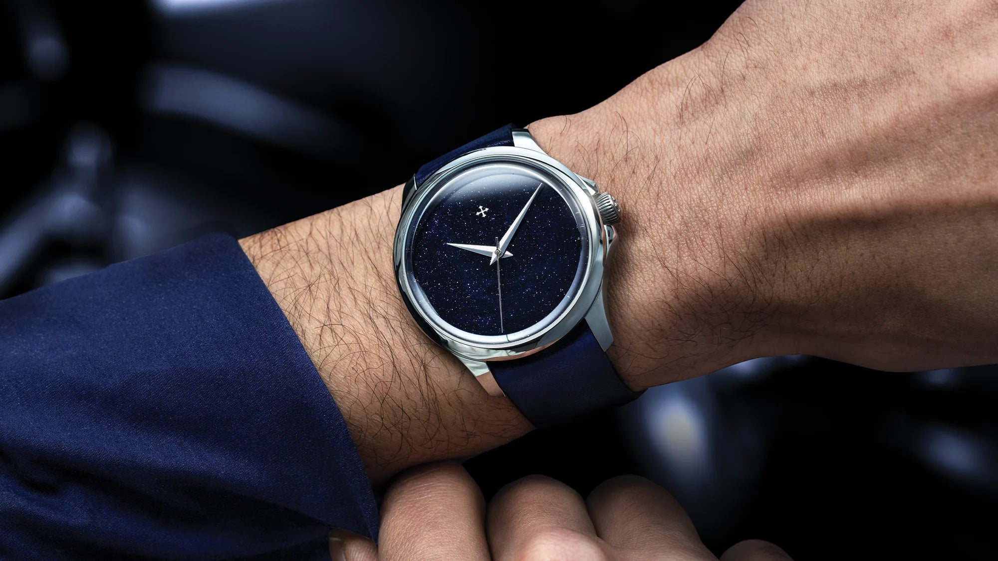 redentore avventurina worn on wrist