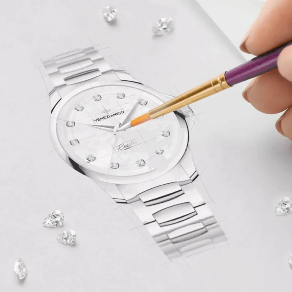 drawing design redentore diamanti bianco white