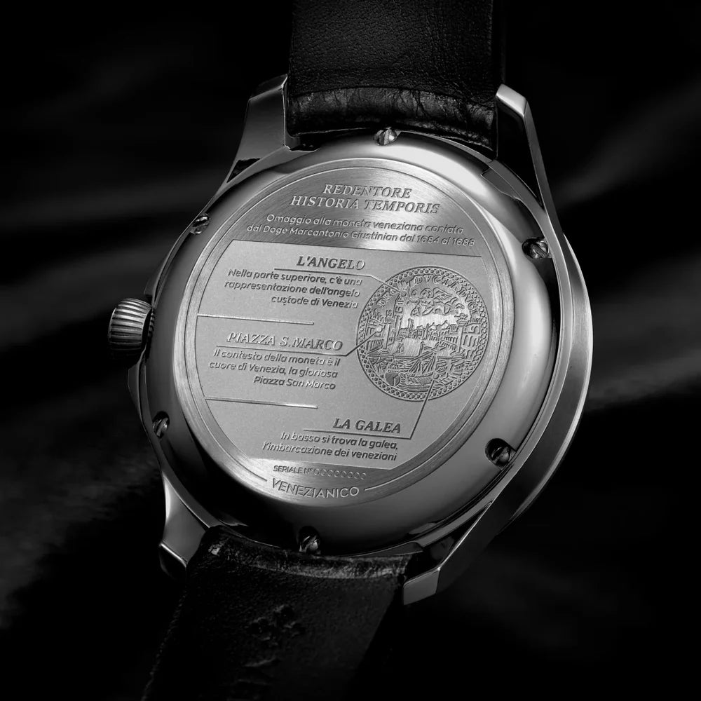 engraved caseback coin meaning