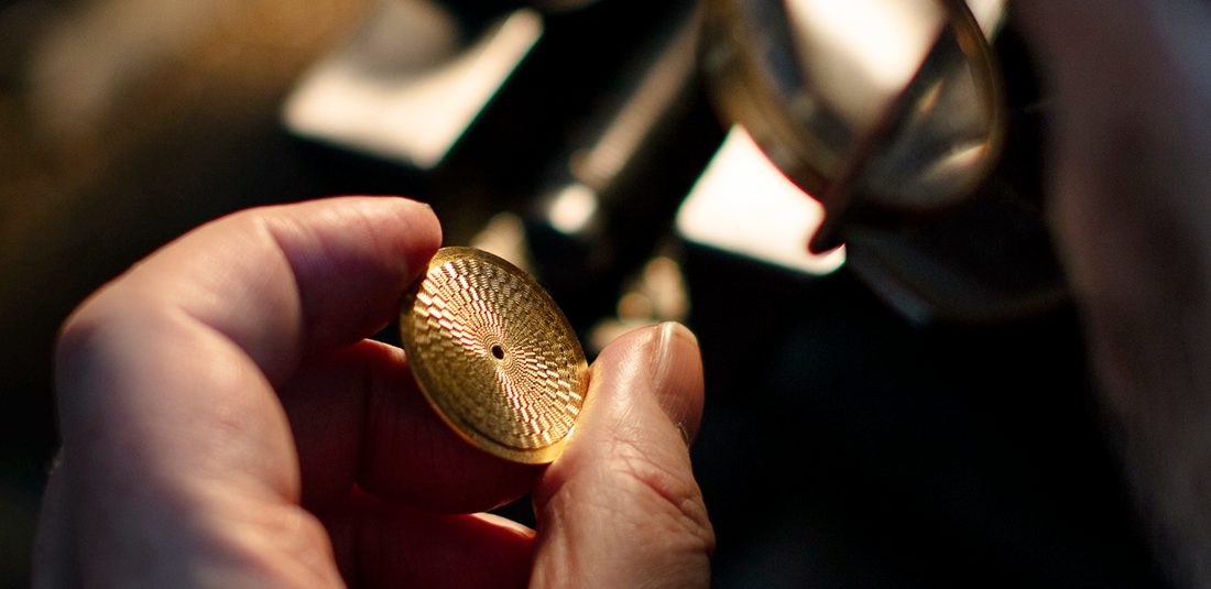 guilloche handcrafted dial