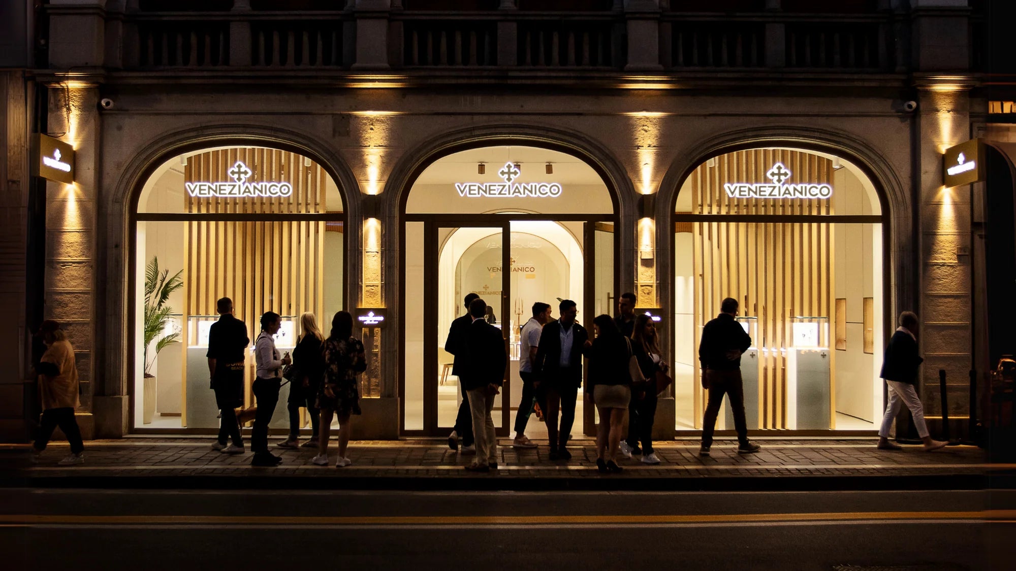 venezianico atelier san dona di piave venice exterior night lights