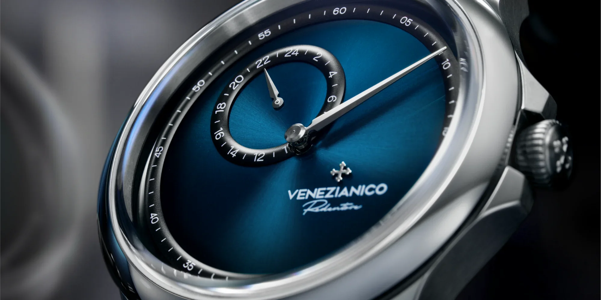 redentore enigma blu detail dial