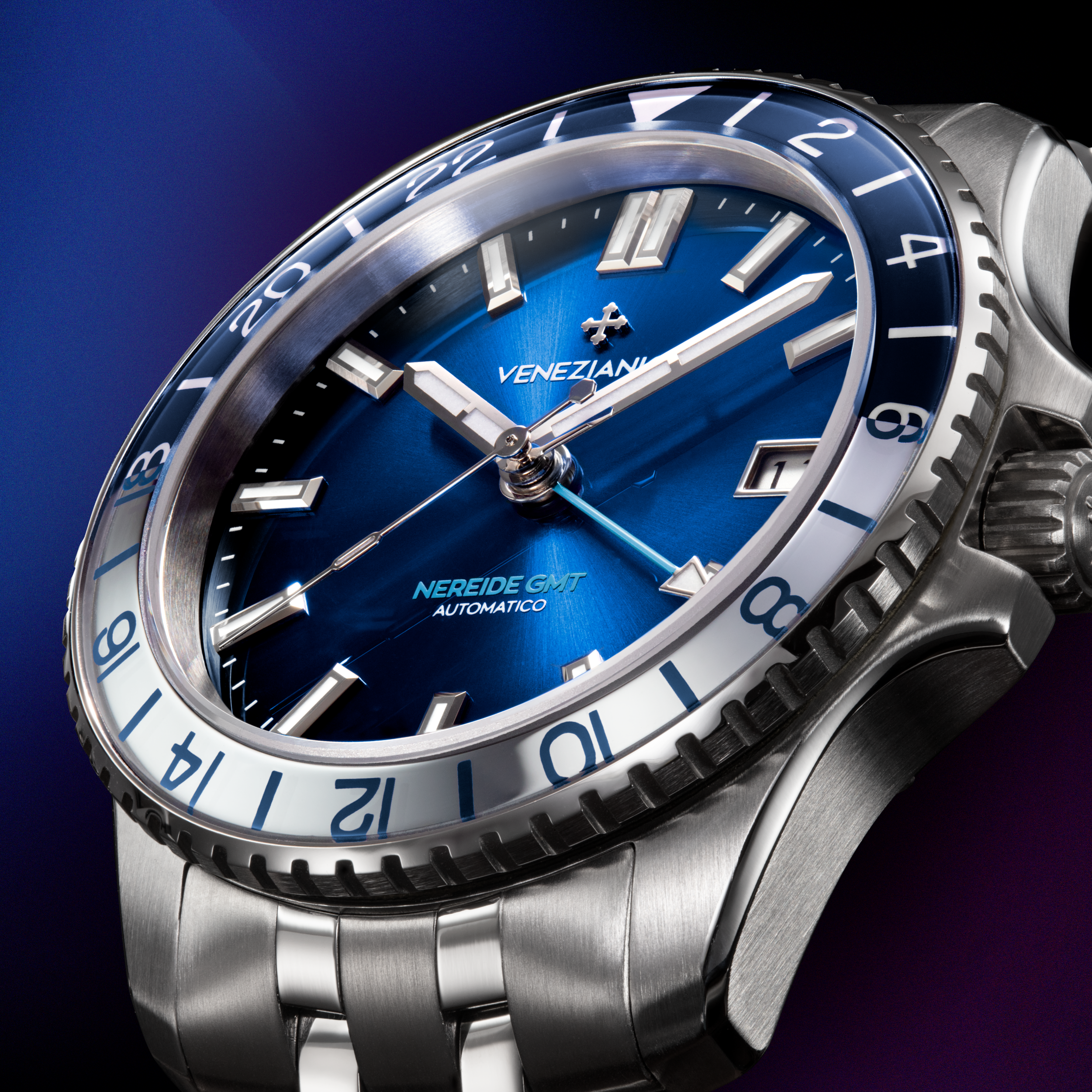 Nereide GMT 39 - 3521511S | Venezianico