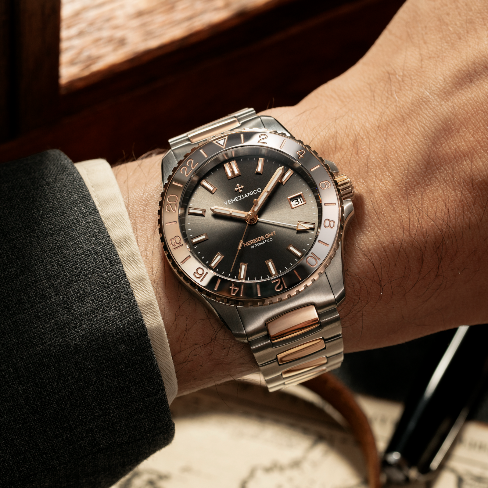 Nereide GMT Grand Tour - 3521510C | Venezianico